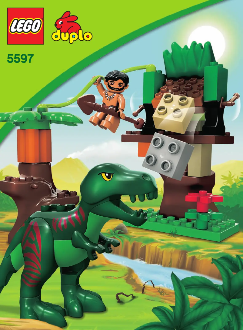 Image de la première page du manuel de l'appareil Dino Trap