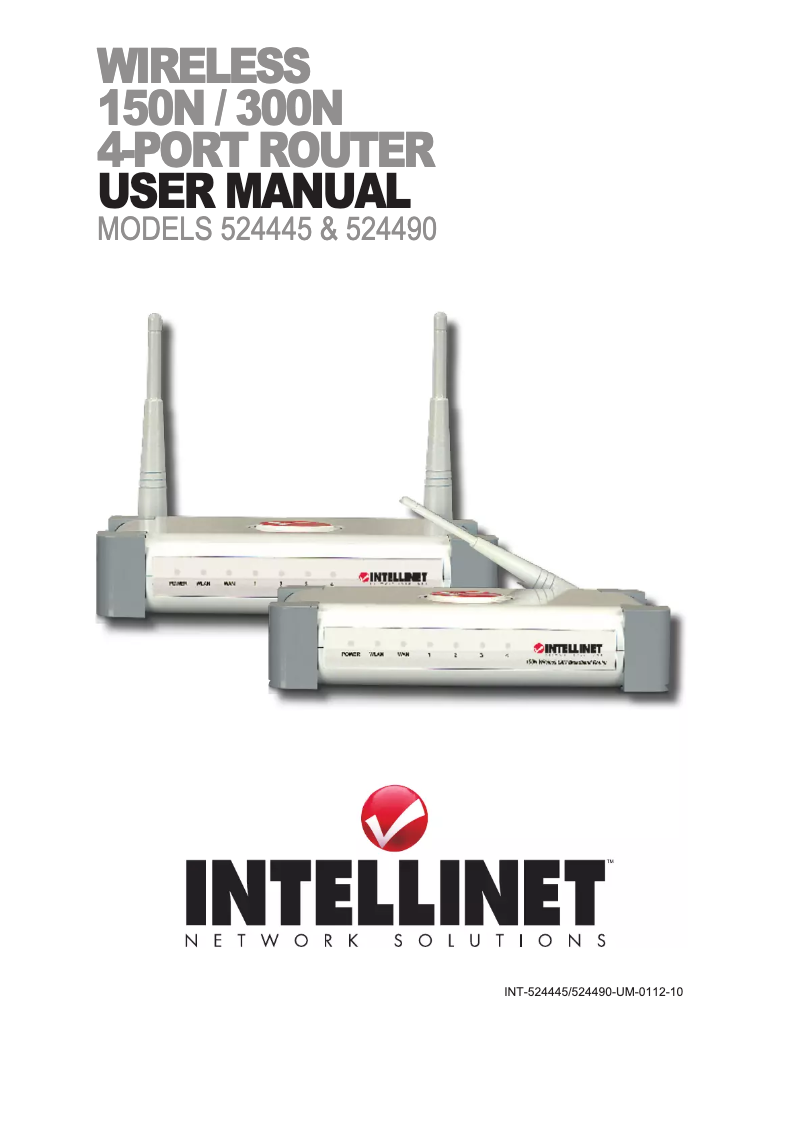 Image de la première page du manuel de l'appareil Wireless 300N