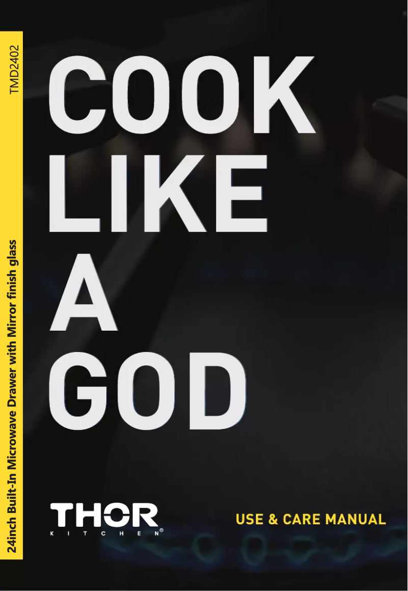 Page 1 de la notice Manuel utilisateur Thor TMD2402