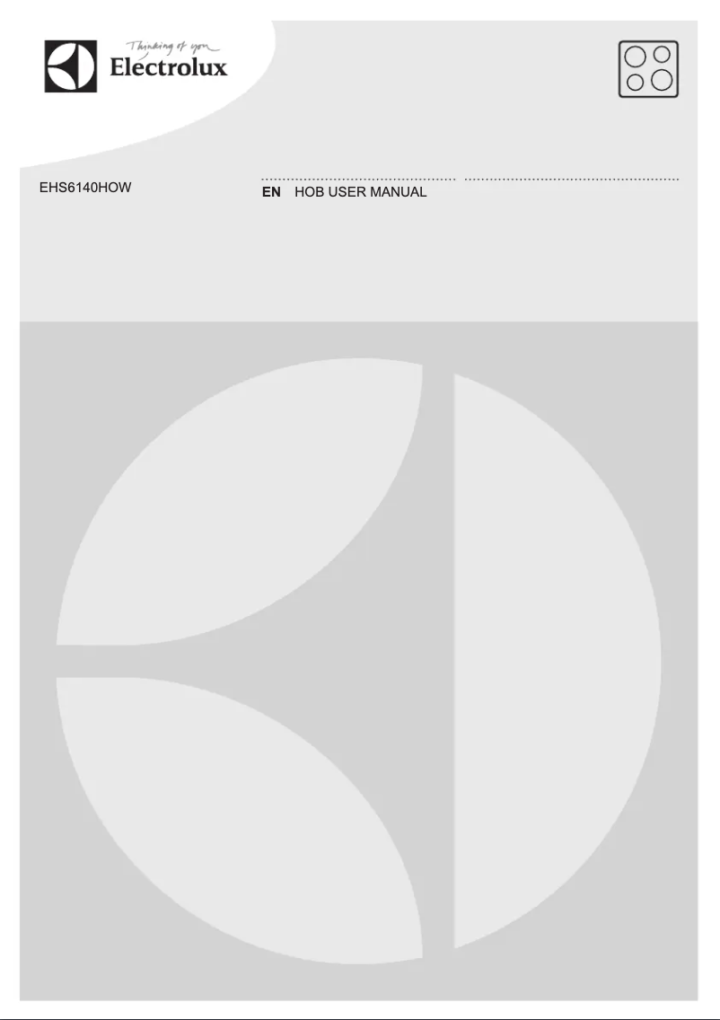 Page 1 de la notice Manuel utilisateur Electrolux EHS6140HOW