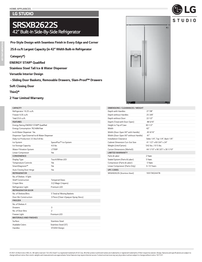 Image de la première page du manuel de l'appareil SRSXB2622S