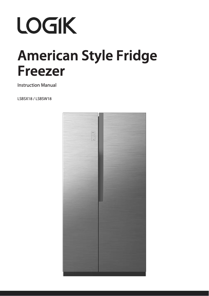 Página 1 del manual Manual de usuario Logik LSBSX18