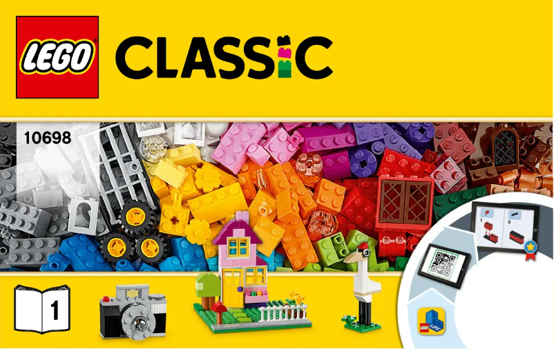 Page n°1 - Manuel utilisateur Lego Classic 10698
