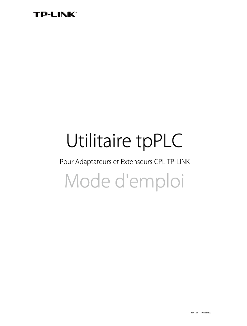 Page n°1 - Manuel utilisateur TP-Link TL-PA4022P
