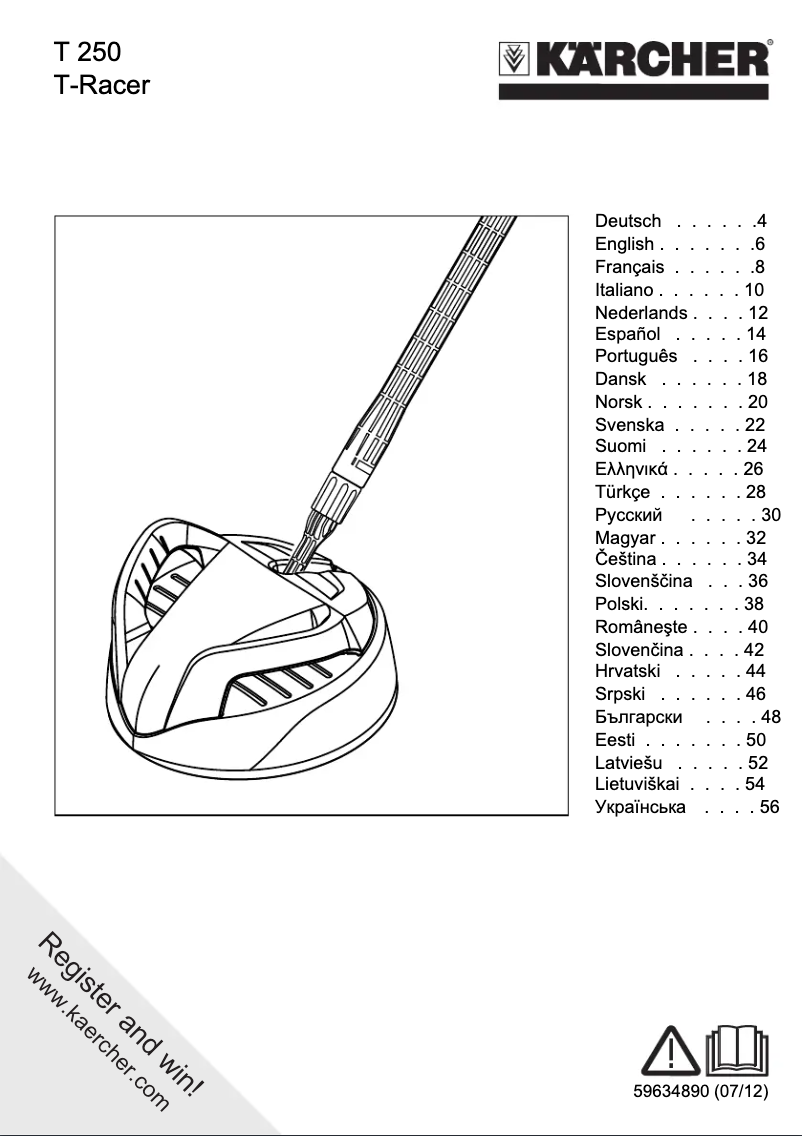 Page 1 de la notice Manuel utilisateur Kärcher K 4 Premium Car & Home