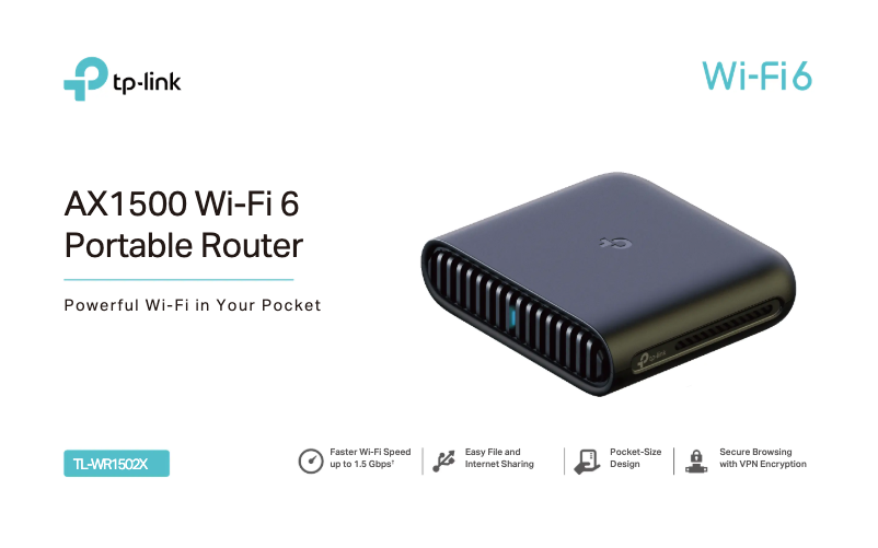 Image de la première page du manuel de l'appareil TL-WR1502X