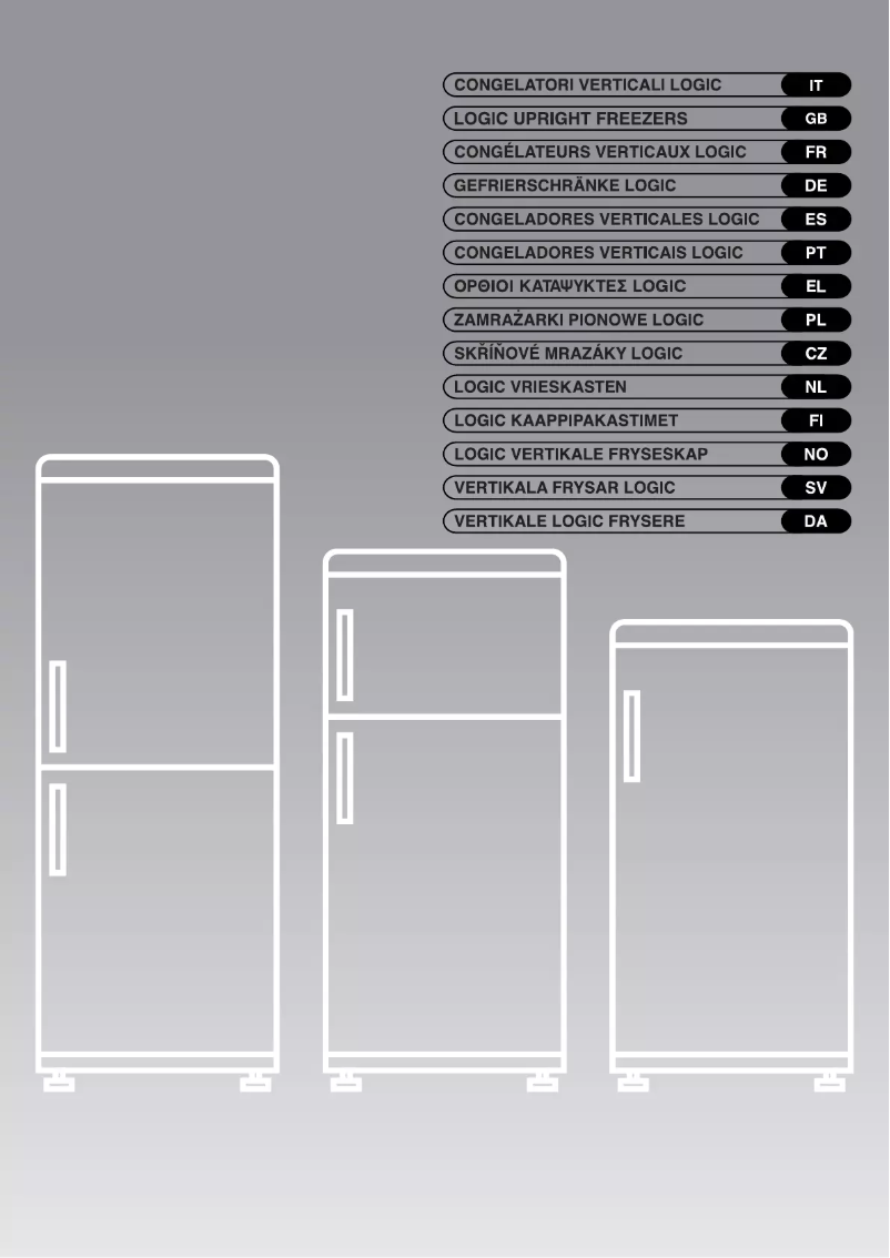 Page 1 de la notice Manuel utilisateur Candy CFN 2725 A-0