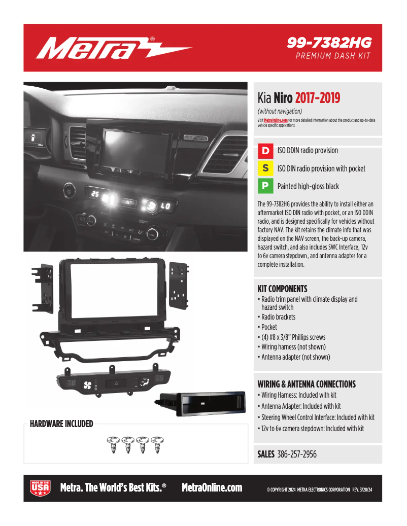 Page 1 de la notice Fiche technique AXESS 99-7382HG