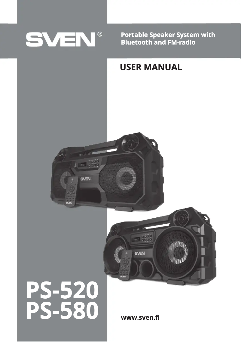 Image de la première page du manuel de l'appareil PS-520
