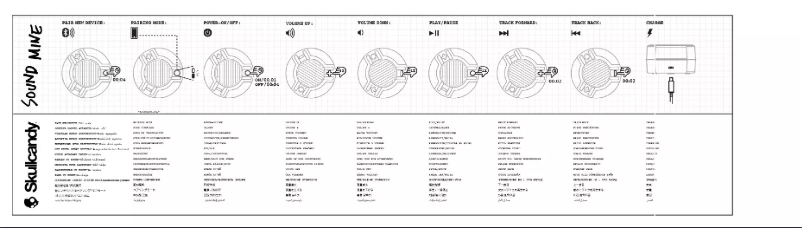 Page 1 de la notice Mode d'emploi Skullcandy Sound Mine
