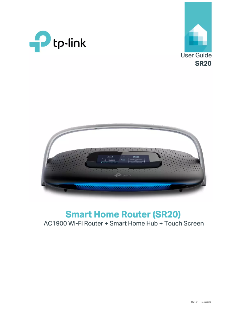 Página 1 del manual Manual de usuario TP-Link SR20