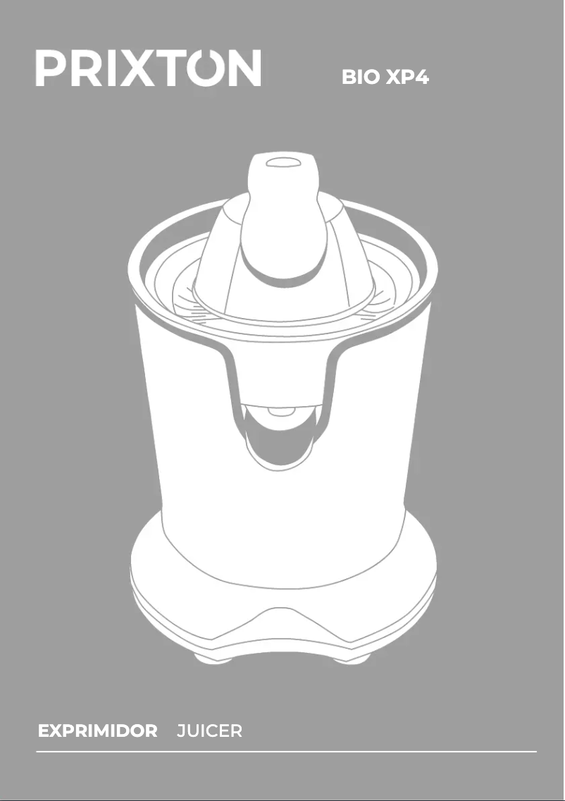 Image de la première page du manuel de l'appareil BIO XP4