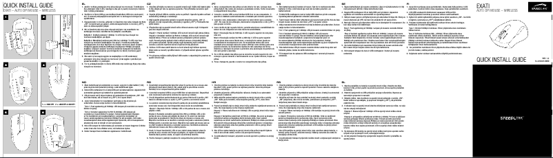 Page n°1 - Manuel utilisateur Speed-Link Exati SL-630008-BKRD