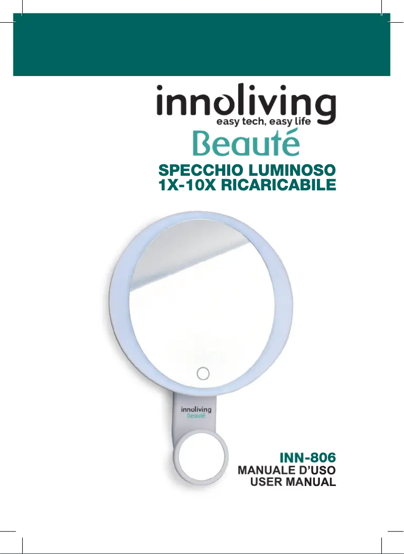 Page 1 de la notice Manuel utilisateur Innoliving INN-806