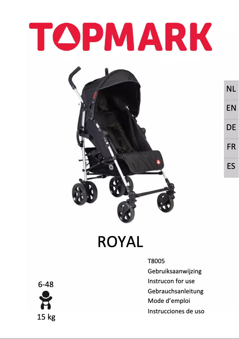 Page 1 of the manual User Manual Topmark Royal