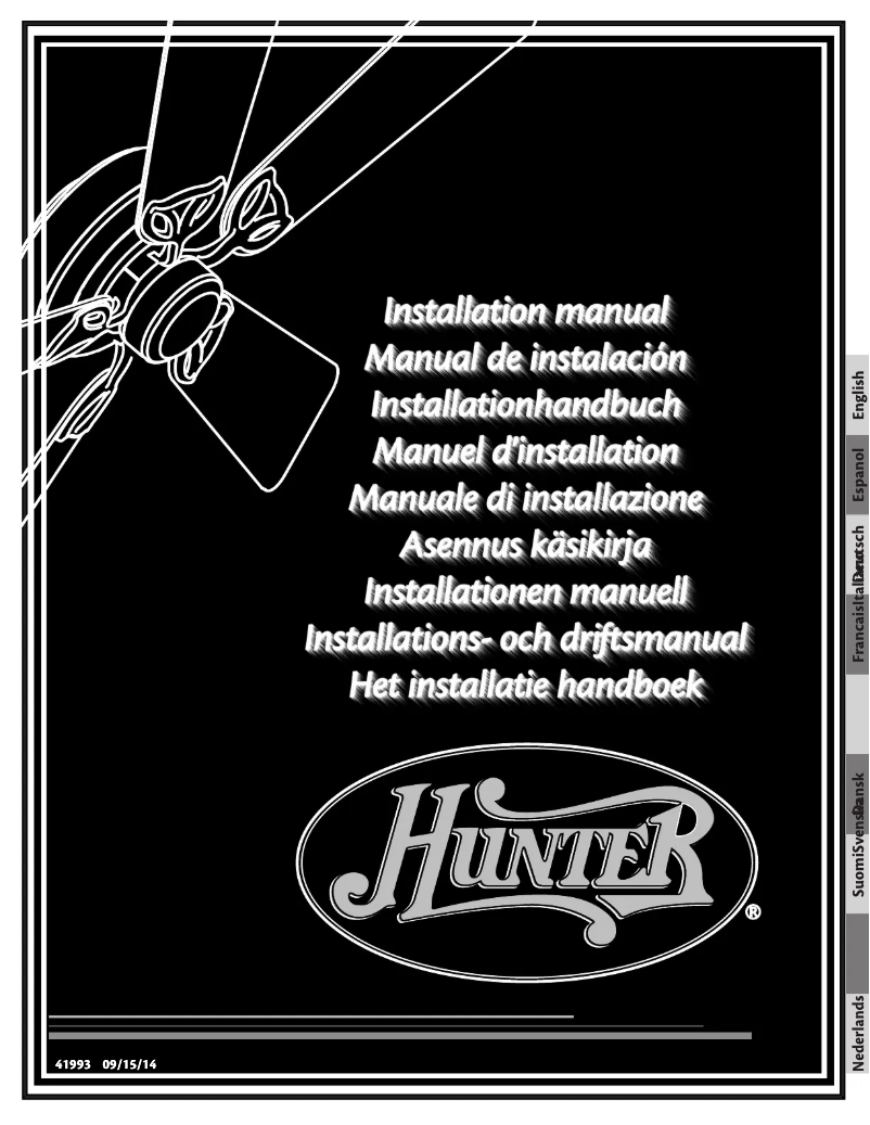 Page n°1 - Manuel utilisateur Hunter Caribbean