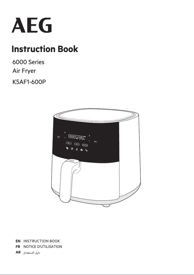 Page 1 de la notice Manuel utilisateur AEG K5AF1-600P