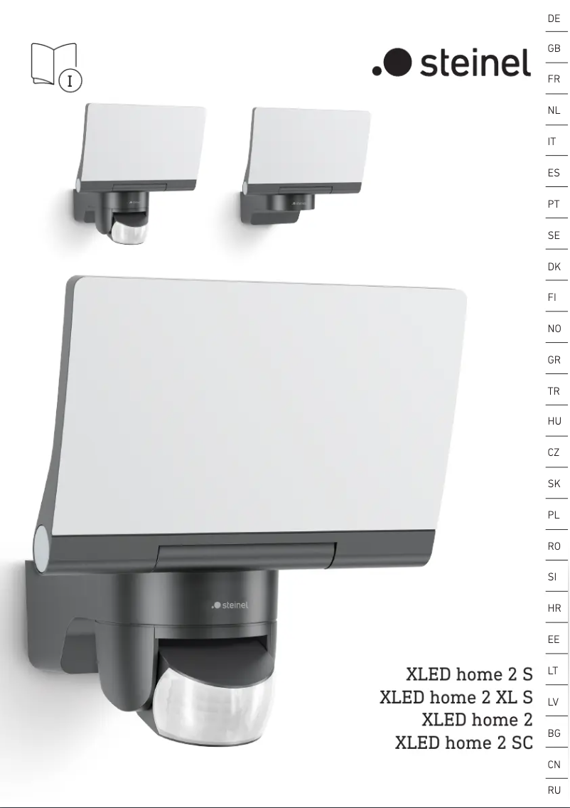 Image de la première page du manuel de l'appareil XLED Home 2 SC