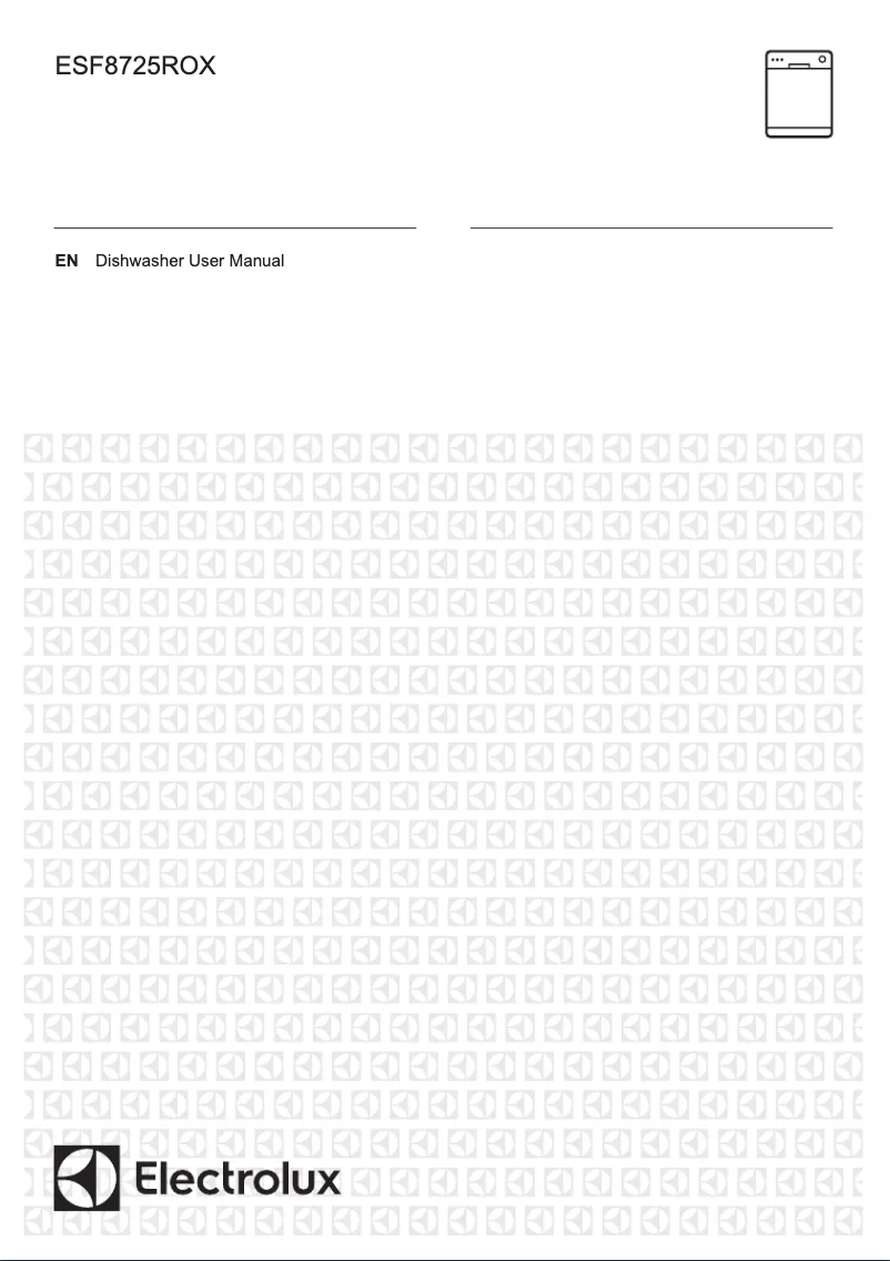 Page 1 de la notice Manuel utilisateur Electrolux ESF8725ROX