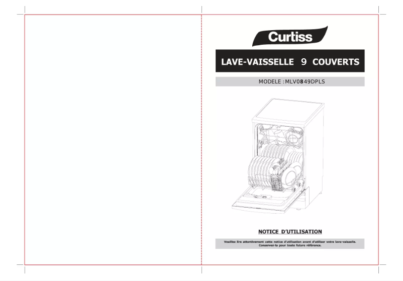 Image de la première page du manuel de l'appareil MLV 0849 DPL