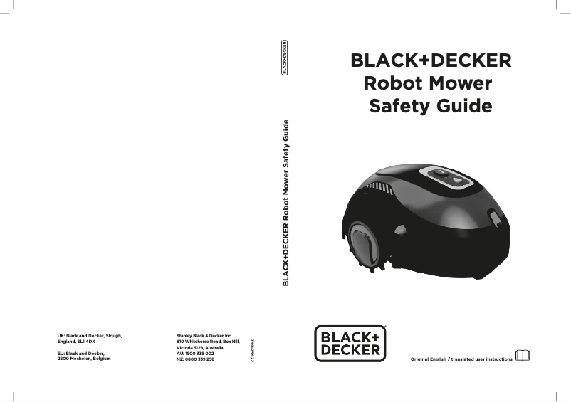 Page n°1 - Manuel utilisateur Black & Decker BCRMW123