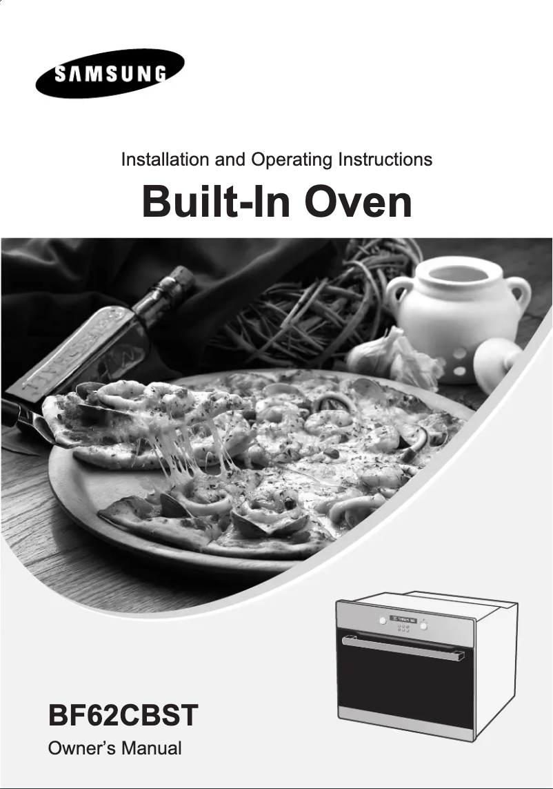 Page 1 de la notice Manuel utilisateur Samsung BF62CBST