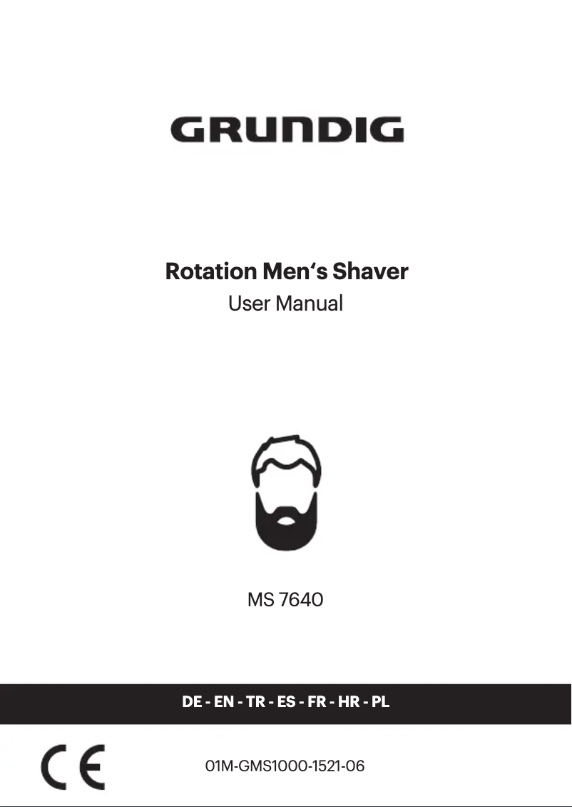 Page 1 de la notice Manuel utilisateur Grundig MS 8640