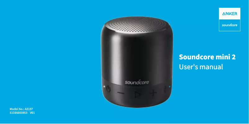 Image de la première page du manuel de l'appareil Mini 2