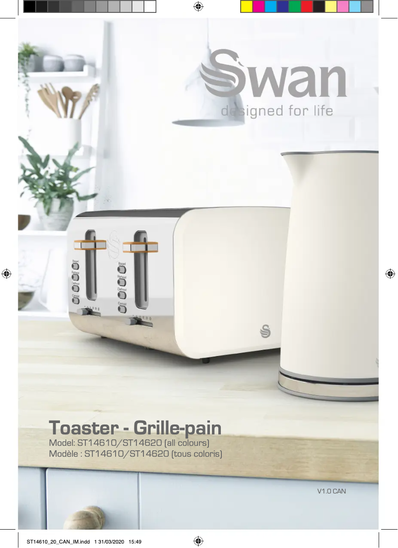 Image de la première page du manuel de l'appareil Nordic ST14620