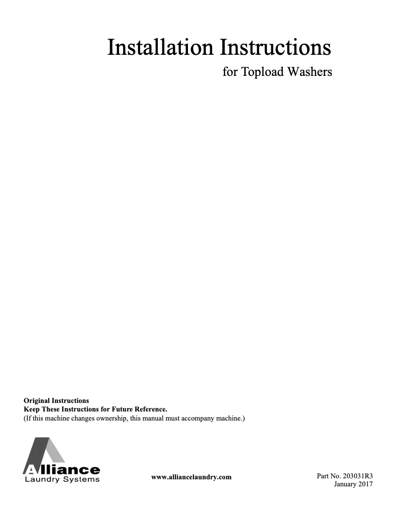 Image de la première page du manuel de l'appareil AWNA62