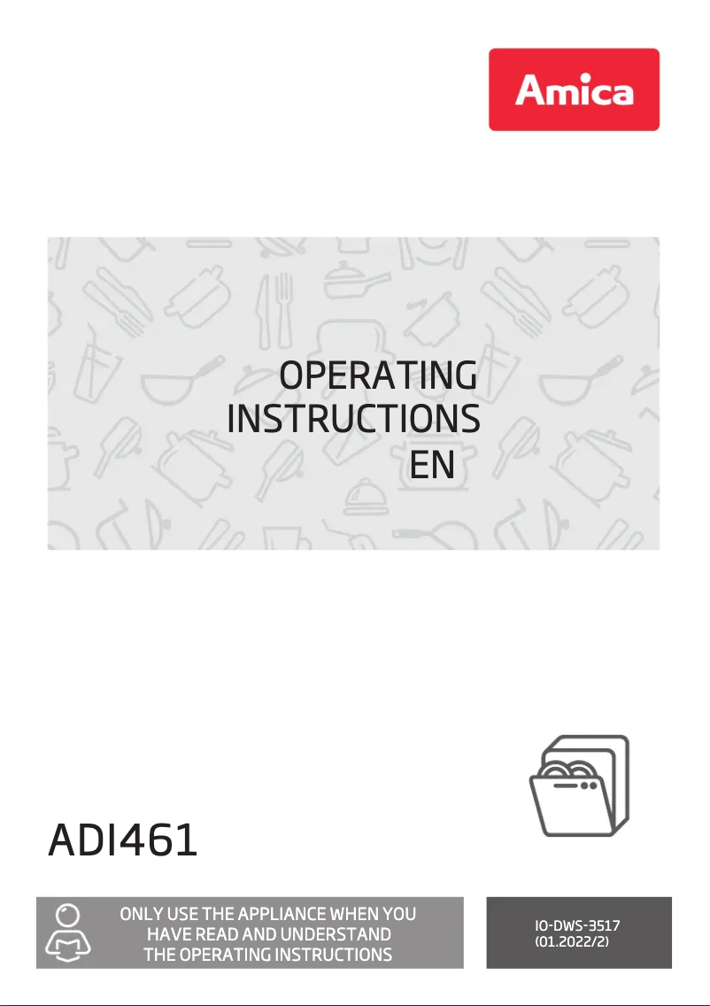 Image de la première page du manuel de l'appareil ADI461