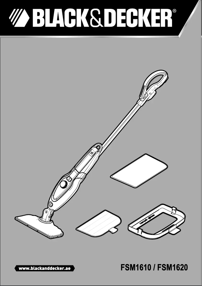 Página 1 del manual Manual de usuario Black & Decker FSM1610