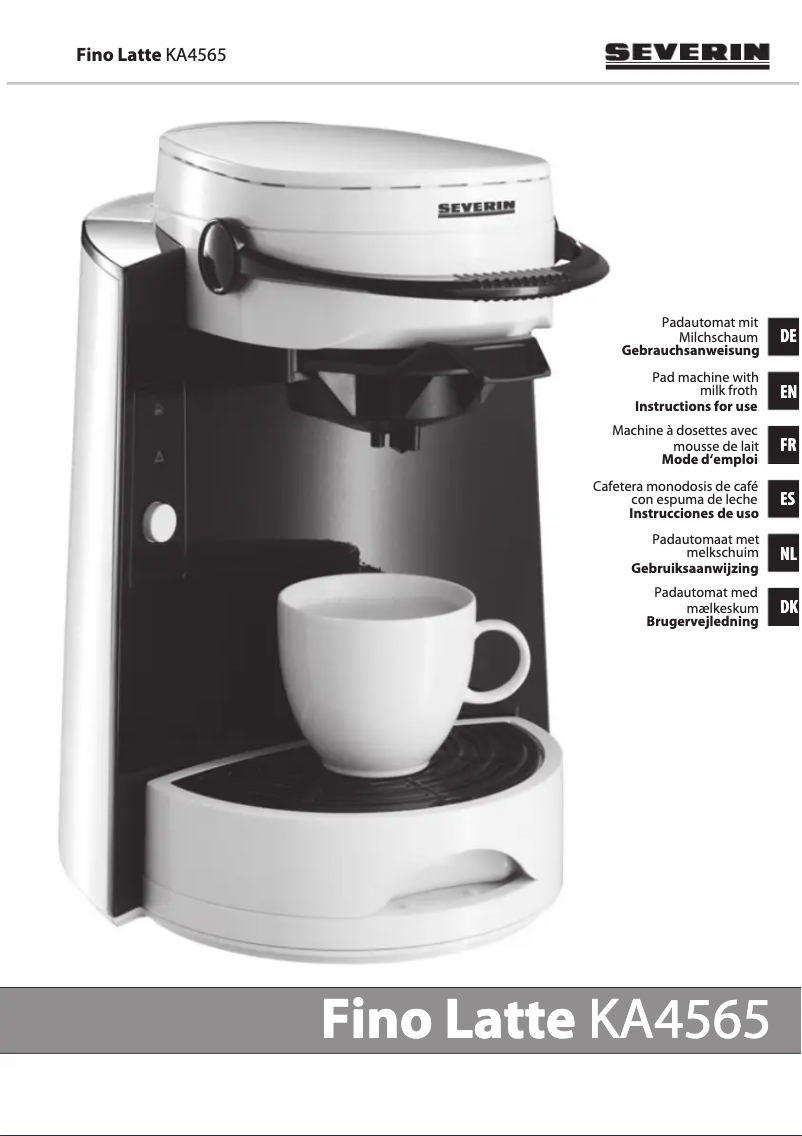 Image de la première page du manuel de l'appareil KA 4565