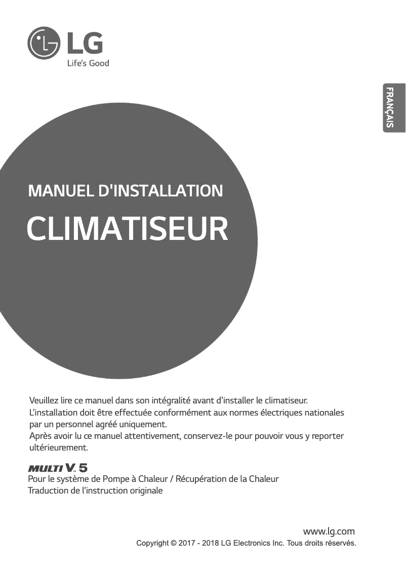 Image de la première page du manuel de l'appareil ARUM100LTE5