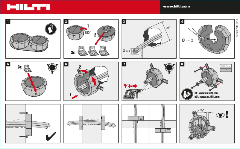 Page n°1 - Manuel utilisateur Hilti CFS-CC