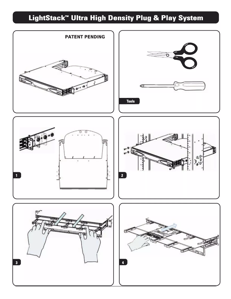 Page 1 de la notice Manuel utilisateur Siemon LS-1U-01