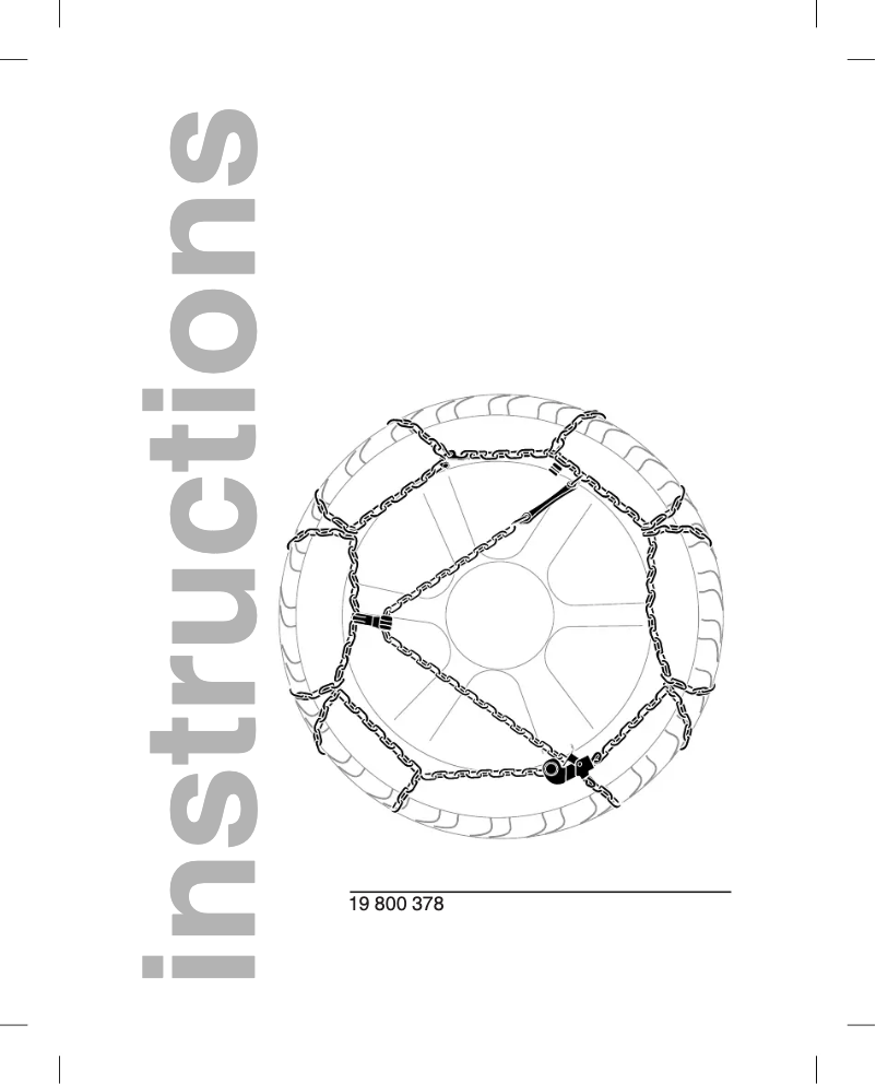 Page 1 de la notice Manuel utilisateur Thule CB-12 Basic