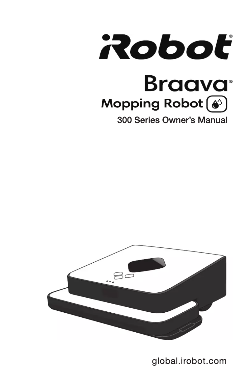 Page n°1 - Manuel utilisateur iRobot Braava 380t