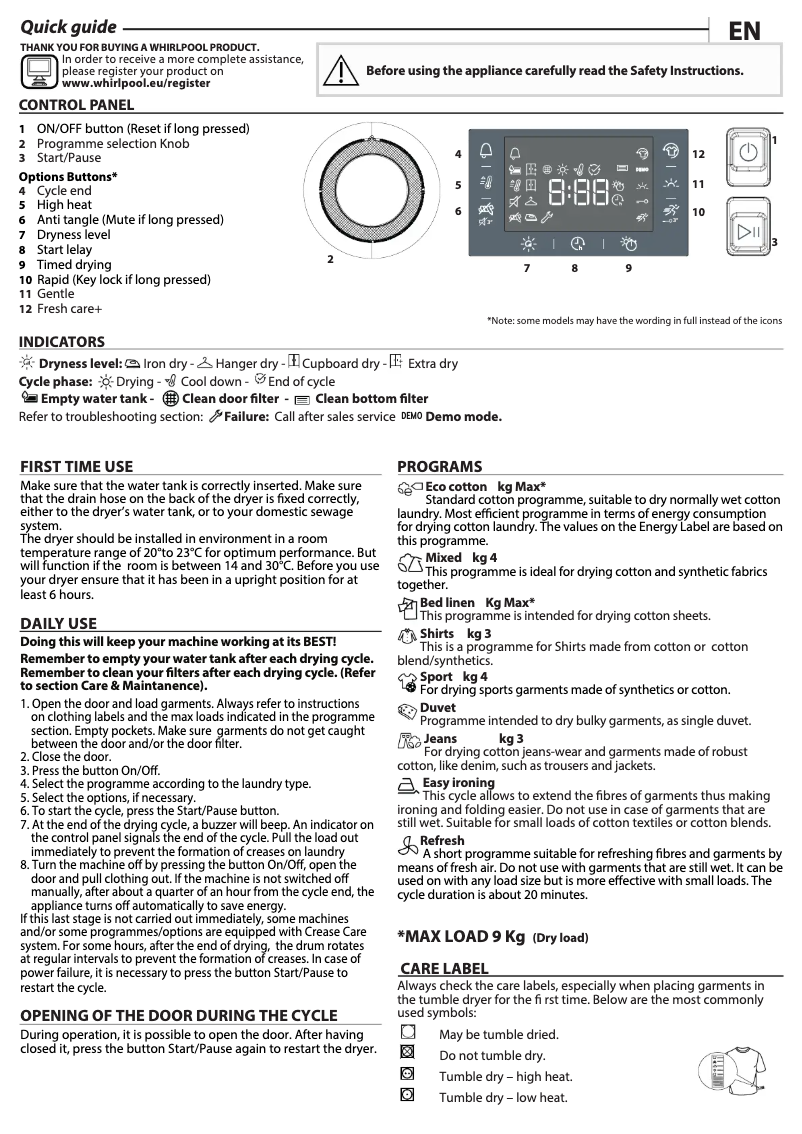 Image de la première page du manuel de l'appareil FT M22 9X2