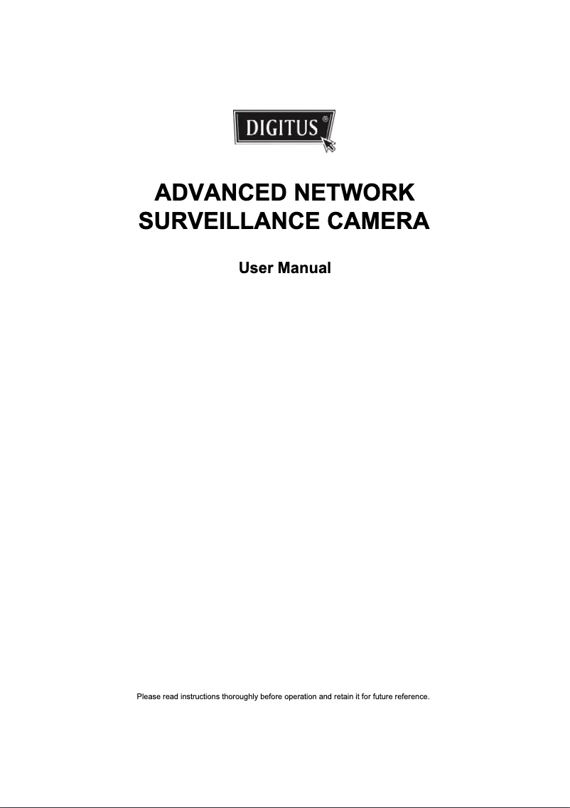 Image de la première page du manuel de l'appareil DN-16061-1