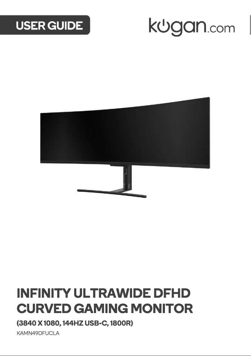 Page 1 de la notice Manuel utilisateur Kogan KAMN49DFUCLA