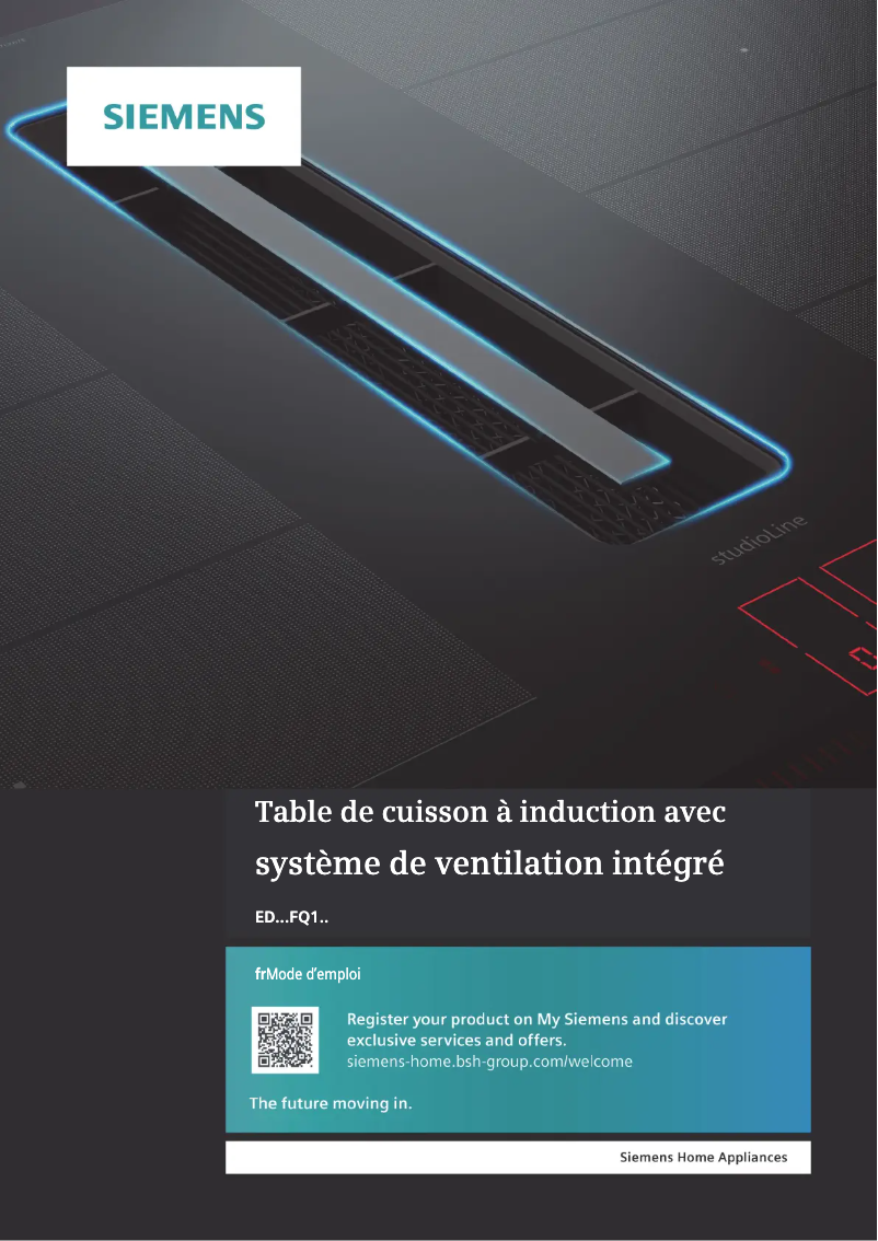 Page n°1 - Manuel utilisateur Siemens ED851FQ15E