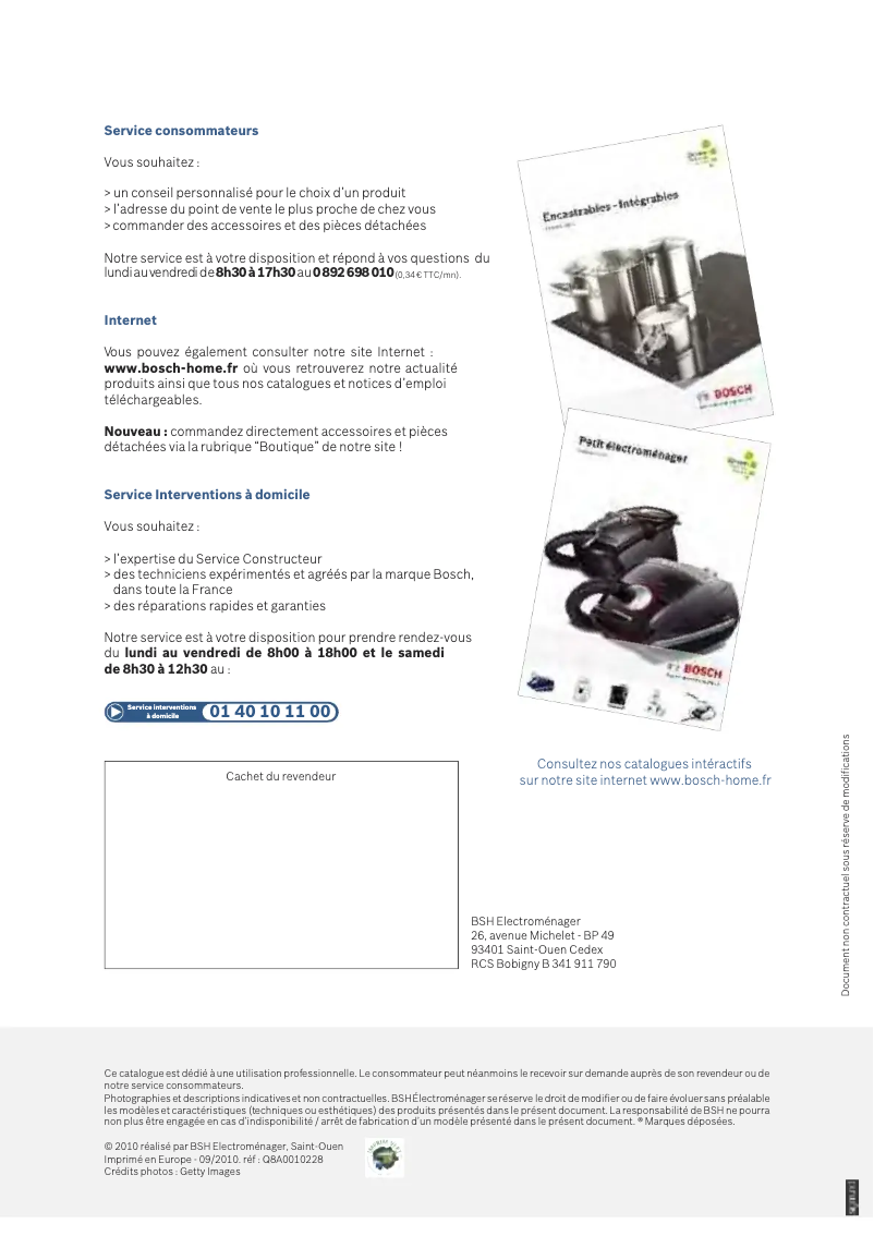 Page n°1 - Manuel utilisateur Bosch MUM46CR2
