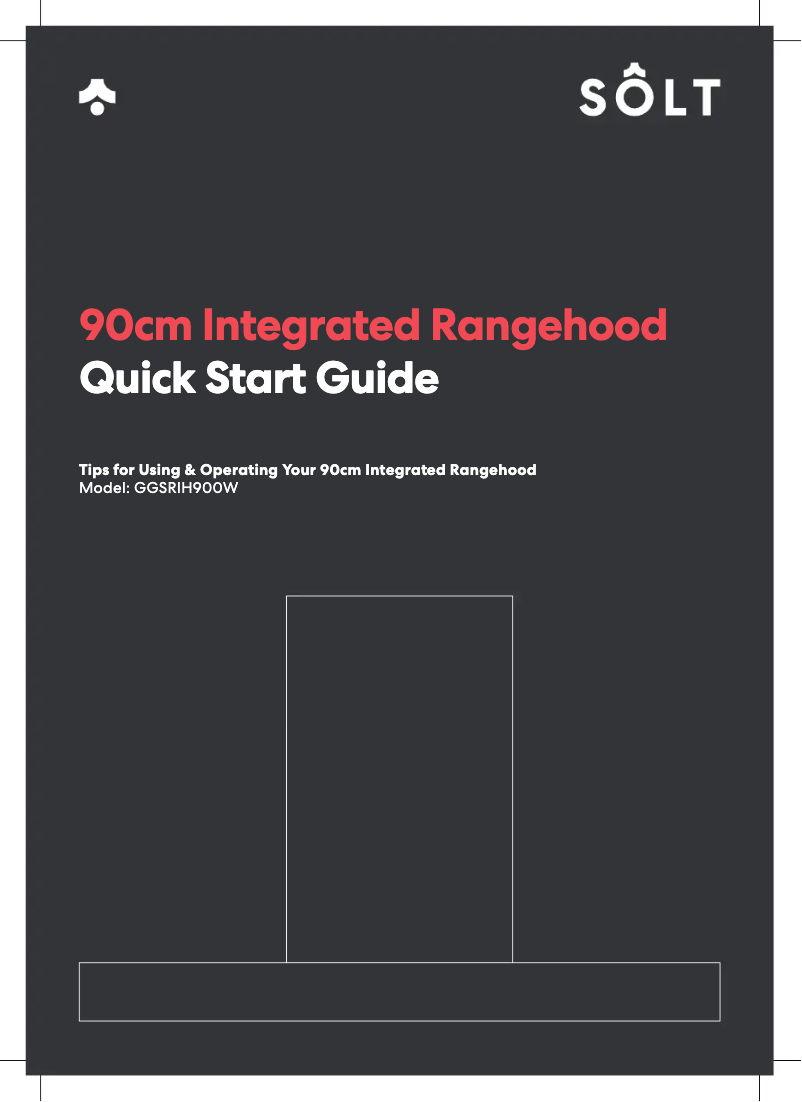 Image de la première page du manuel de l'appareil GGSRIH900W