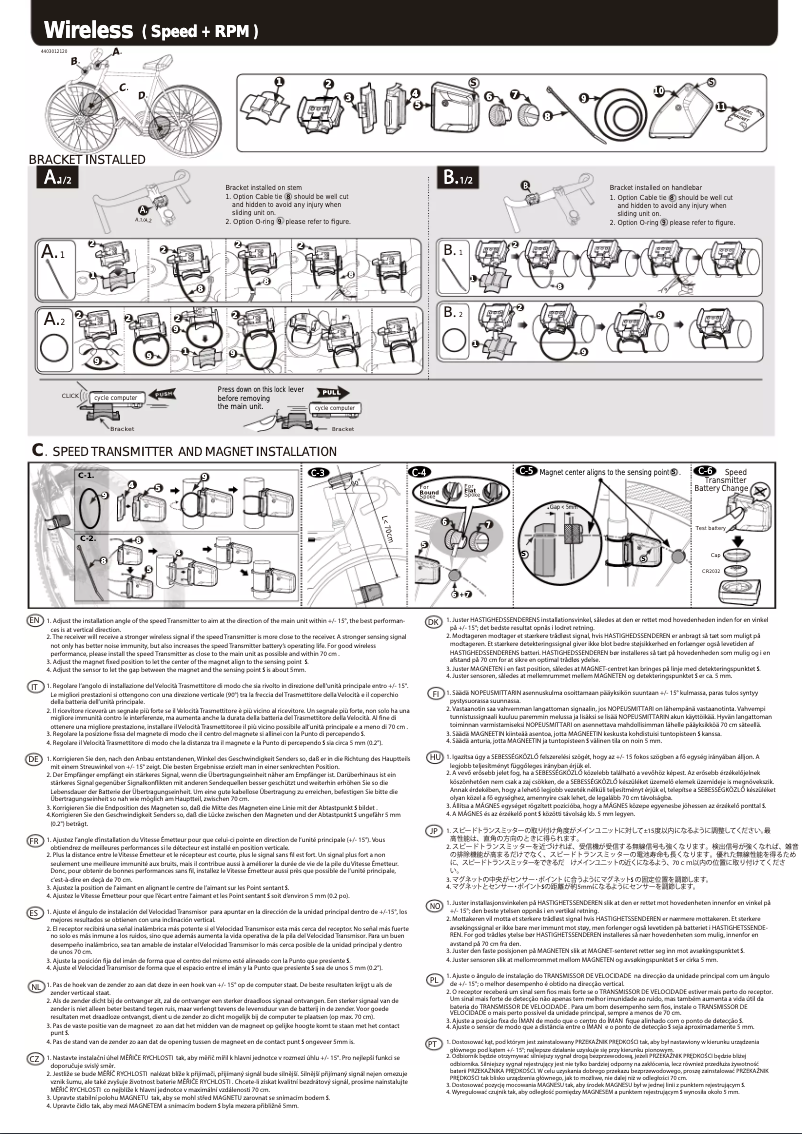 Image de la première page du manuel de l'appareil H40