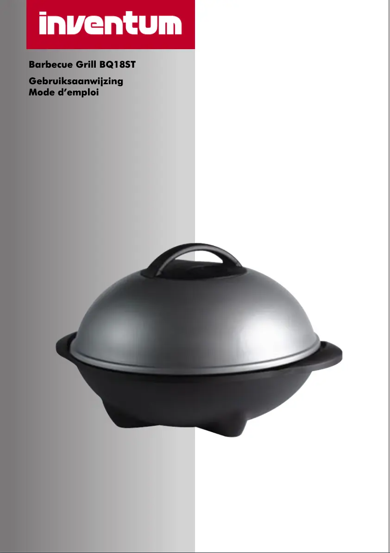 Page 1 de la notice Manuel utilisateur Inventum BQ180ST