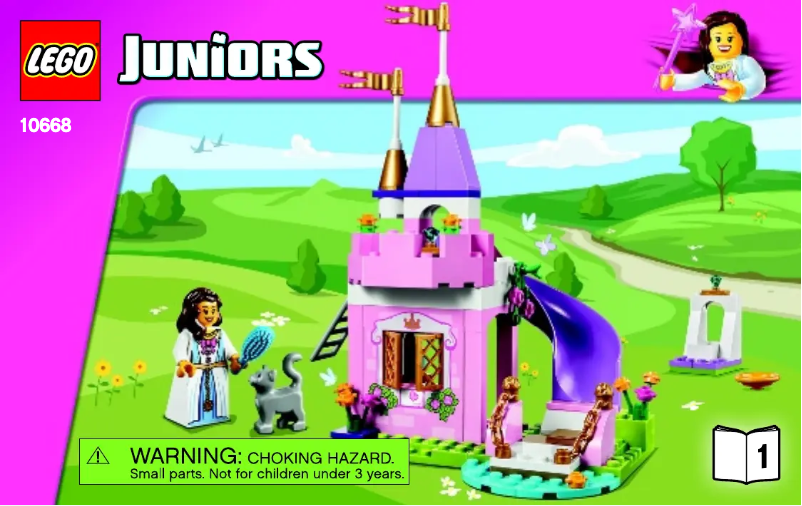 Page 1 de la notice Manuel utilisateur Lego Juniors 10668