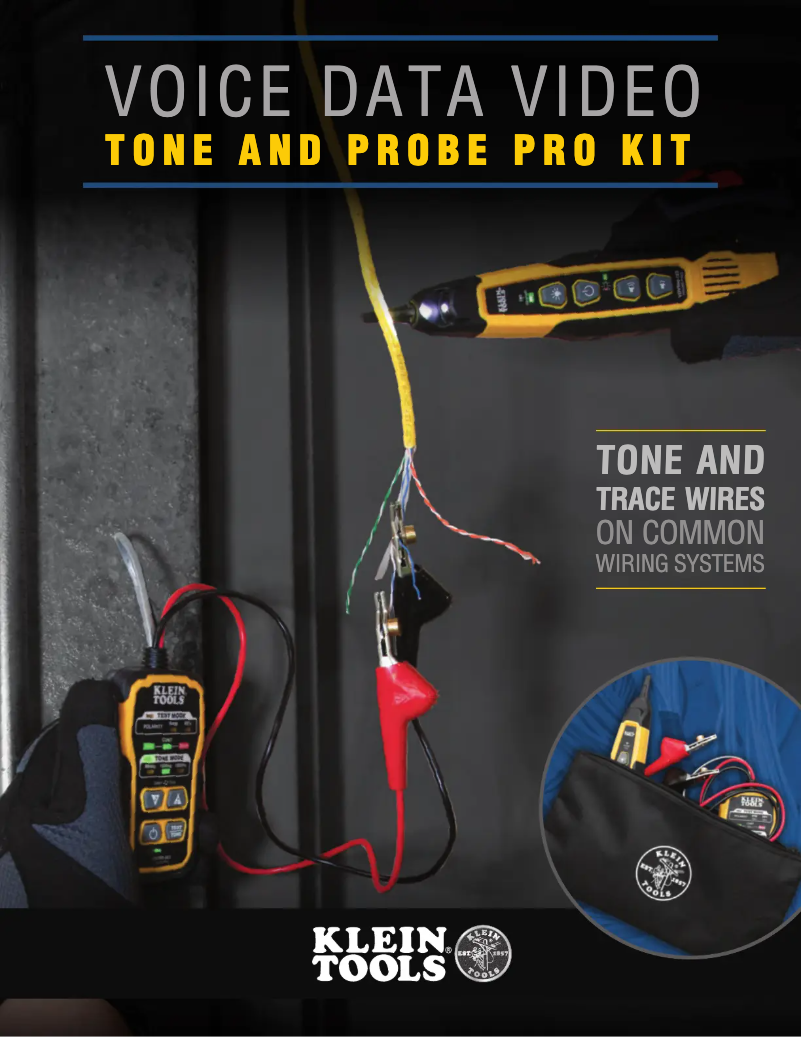 Page n°1 - Brochure Klein Tools VDV500-820