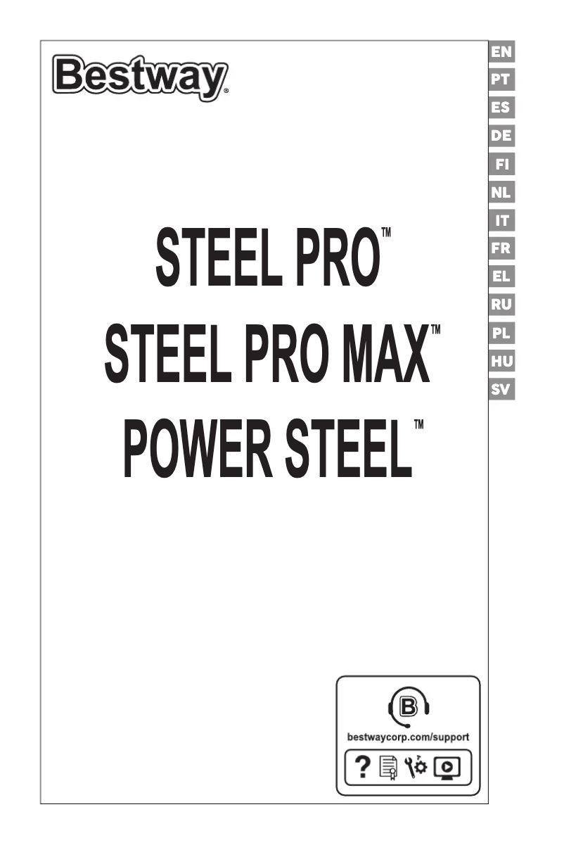 Image de la première page du manuel de l'appareil Steel Pro 561DT