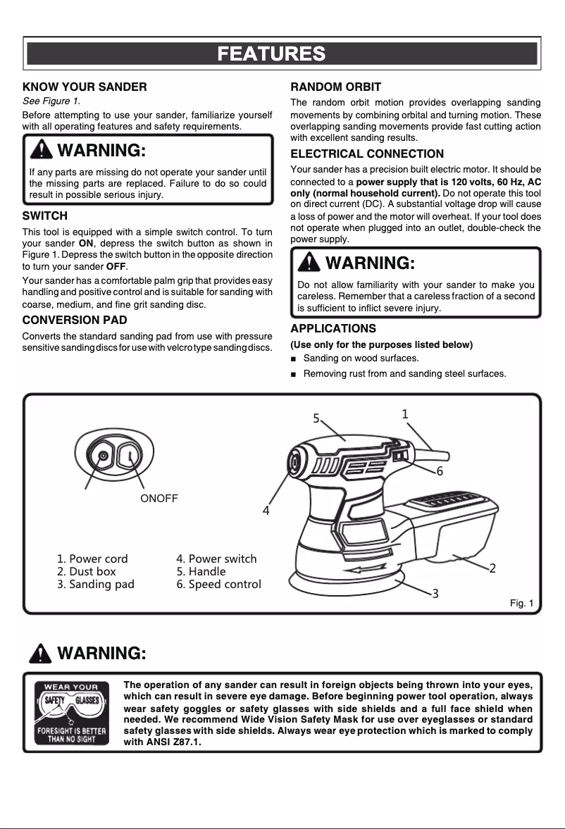 Page 1 de la notice Manuel utilisateur Tacklife PRS01A